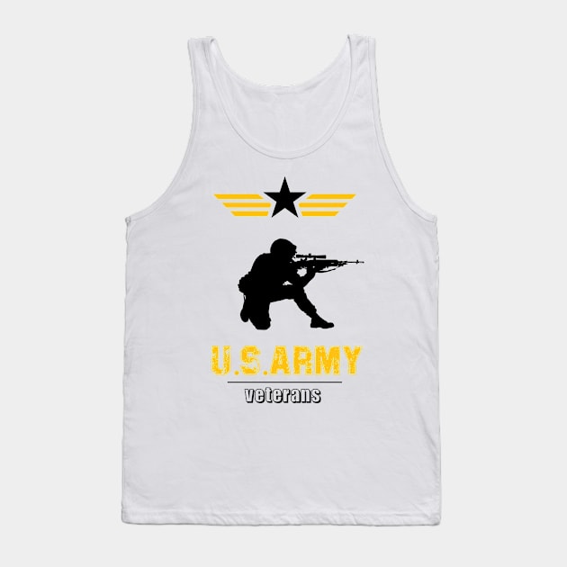 veterans day  us army Tank Top by barwarrior